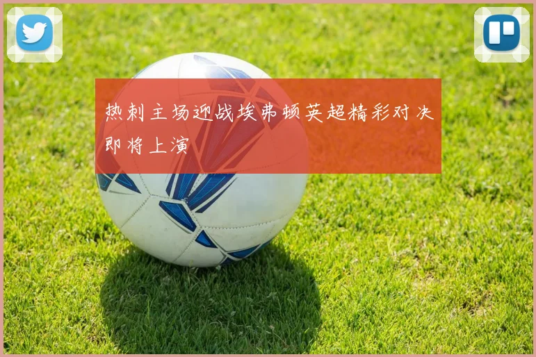 热刺主场迎战埃弗顿英超精彩对决即将上演